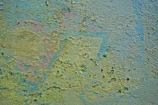 damaged concrete floor